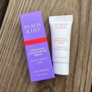 Peach & Lily super oasis concentrated serum sample